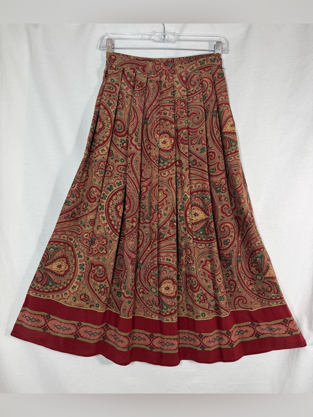 Vintage silk skirt